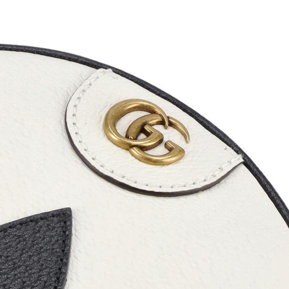 GUCCI adidas GG Marmont Leather Shoulder Bag White - Picture 6 of 7